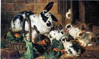 unknow artist Rabbits 198 china oil painting image